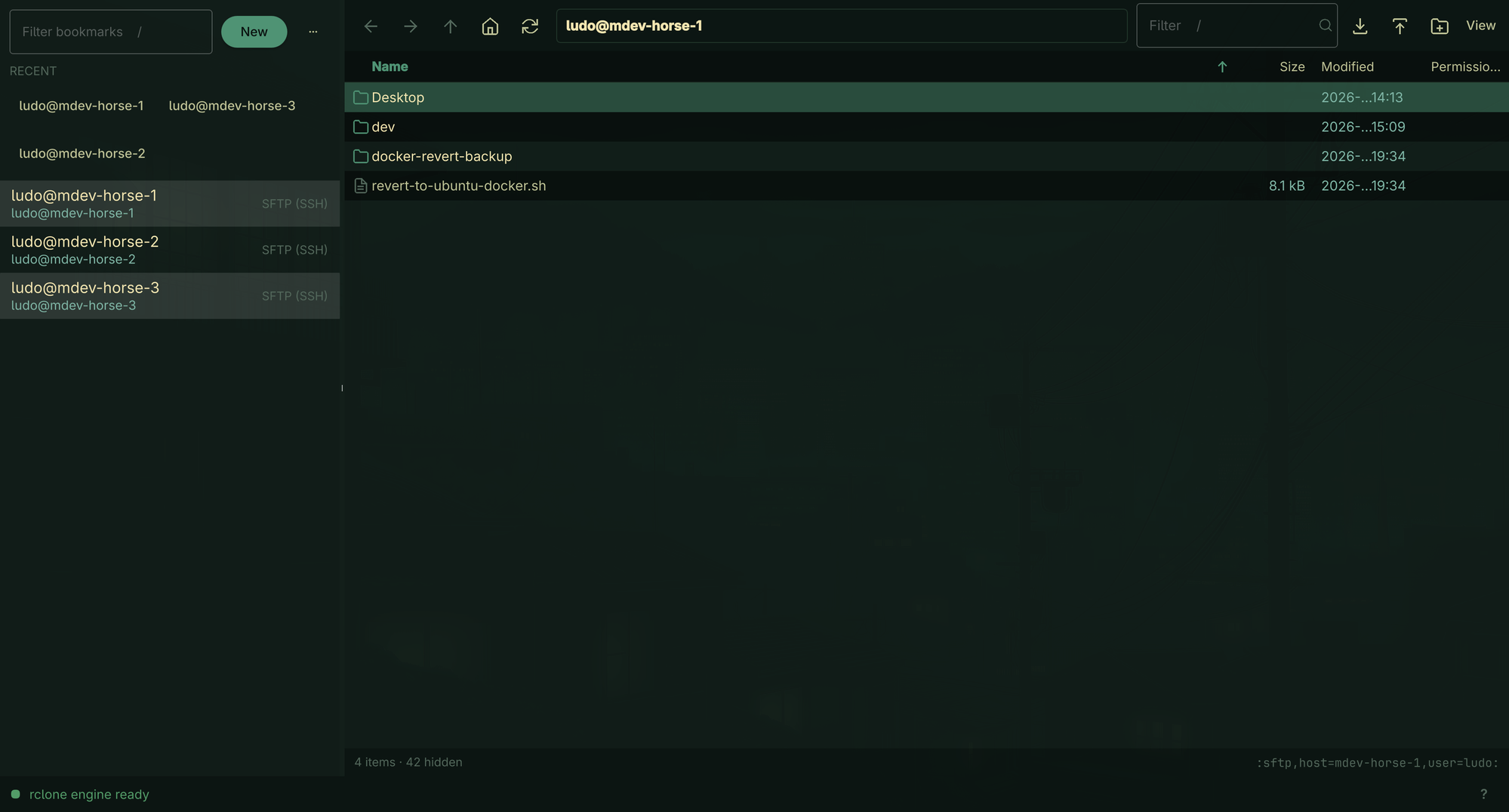 Omaduck : navigation SFTP et file de transferts dans une fen&ecirc;tre native Qt sous Omarchy