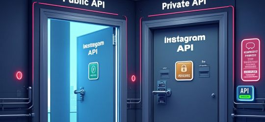 API publique et privée d'Instagram : Quelles différences ?